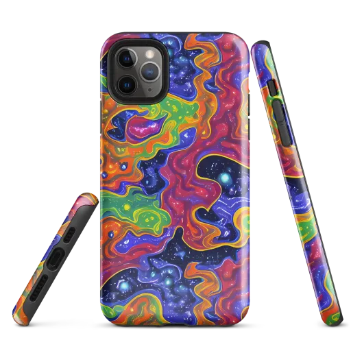 Prism Nebula on a Tough Case for iPhone®