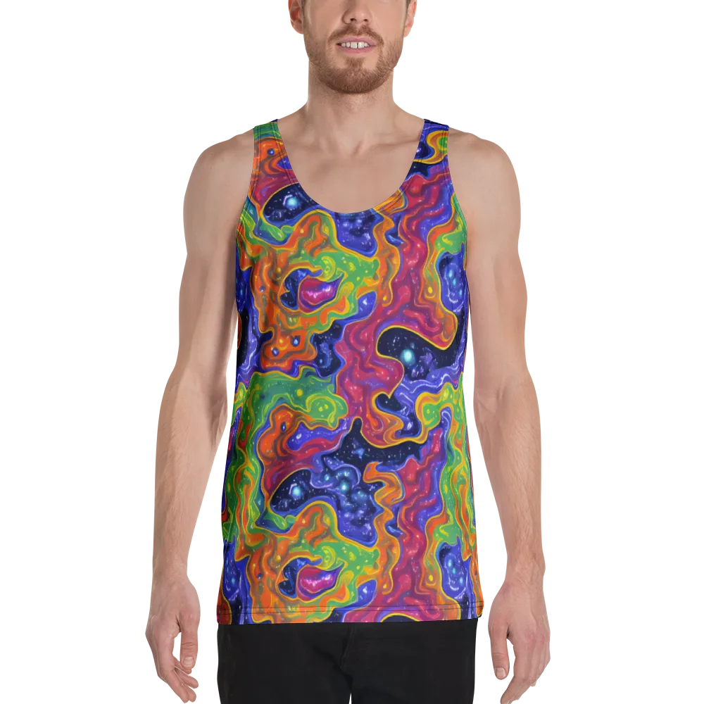 Prism Nebula on Men's Tank Top — Front