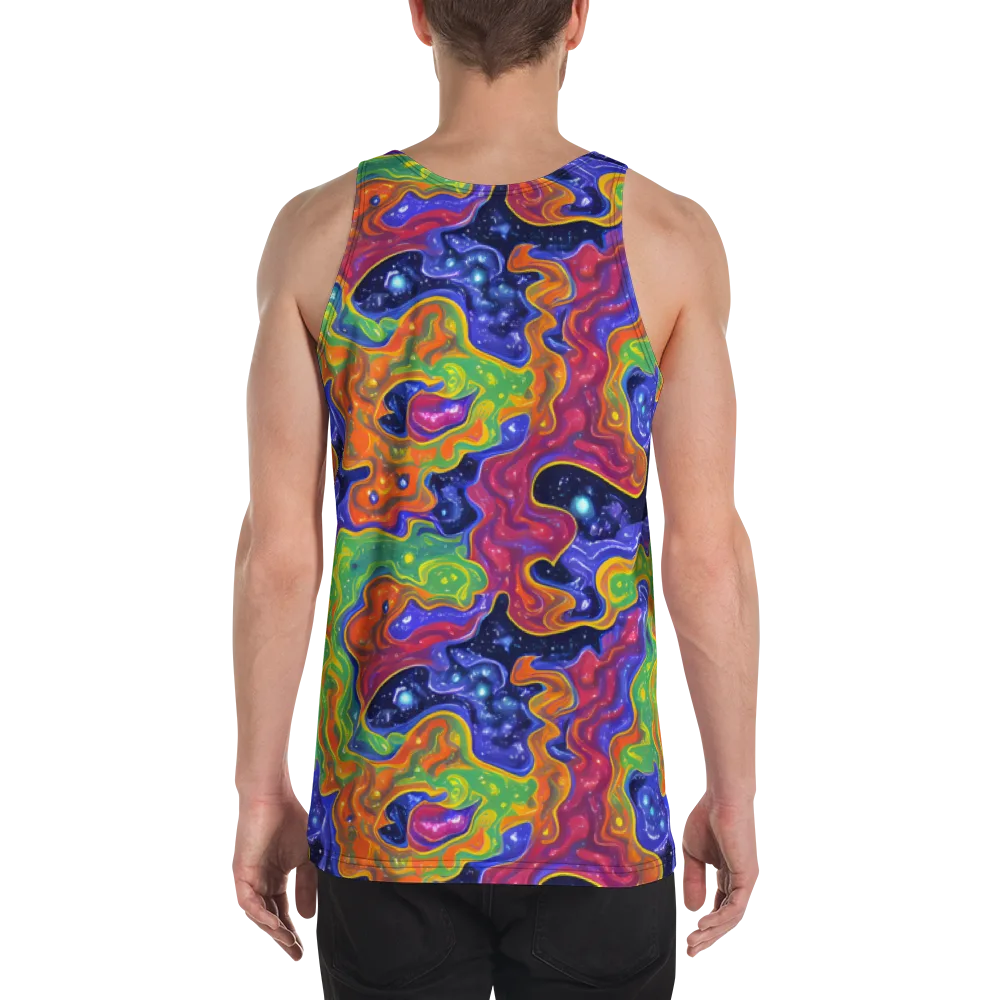 Prism Nebula on Men's Tank Top — Back