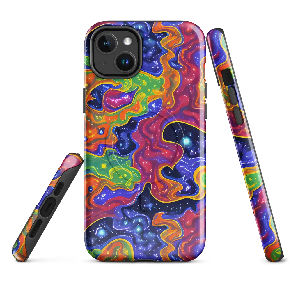 Prism Nebula on MagSafe Tough Case for iPhone® — Front