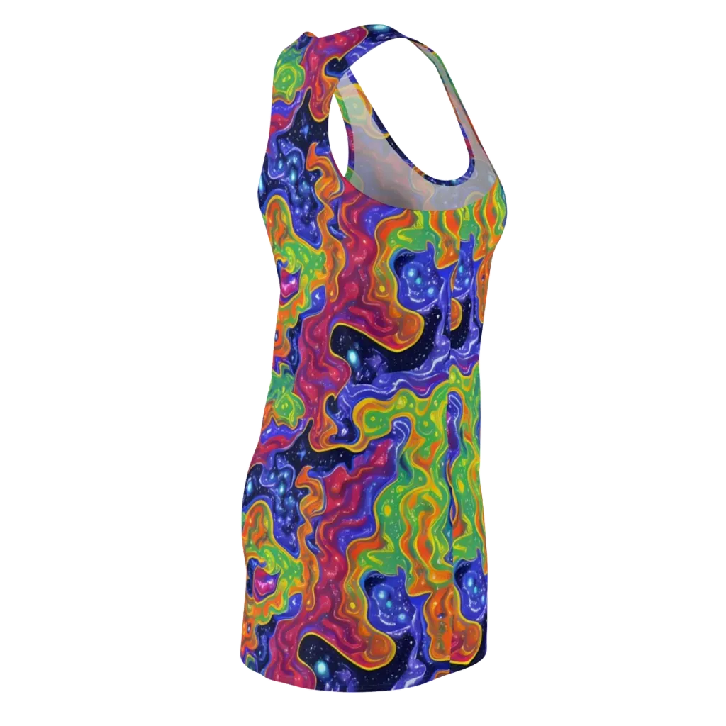 Prism Nebula on Racerback Dress — Back Side