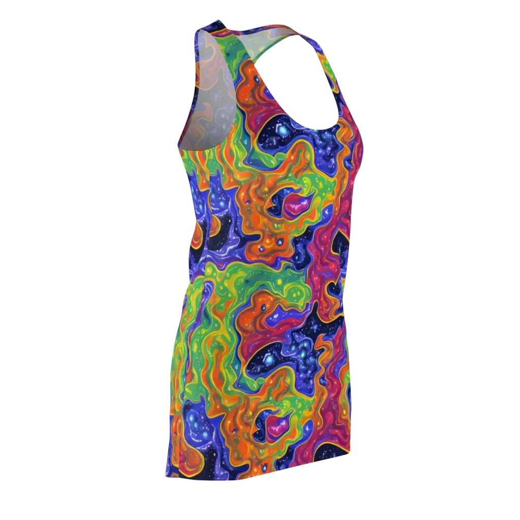 Prism Nebula on Racerback Dress — Front Side
