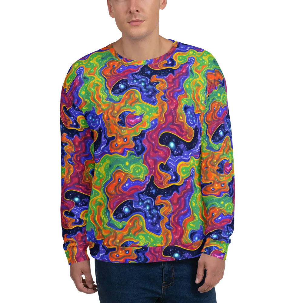 Prism Nebula on Sweatshirt — Front