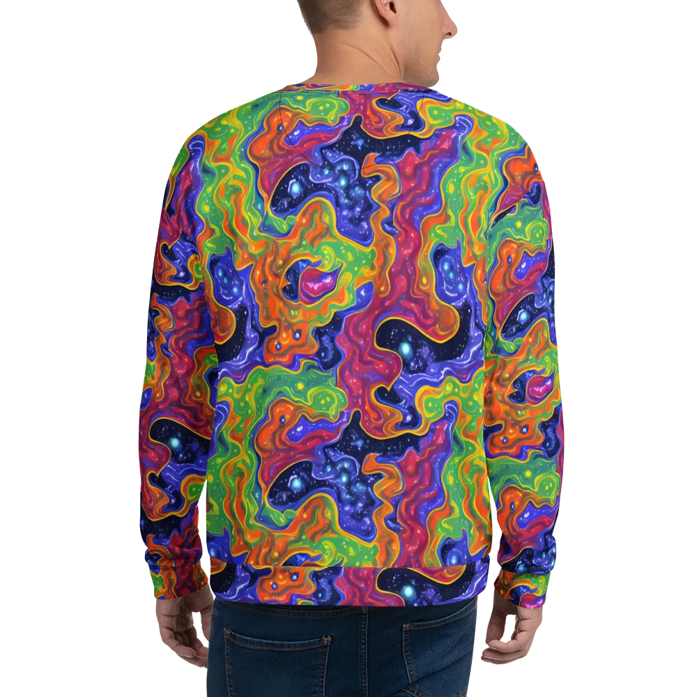 Prism Nebula on Sweatshirt — Back