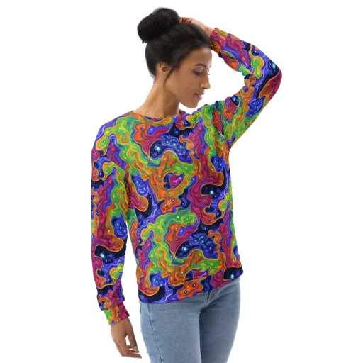 Prism Nebula on a Sweatshirt