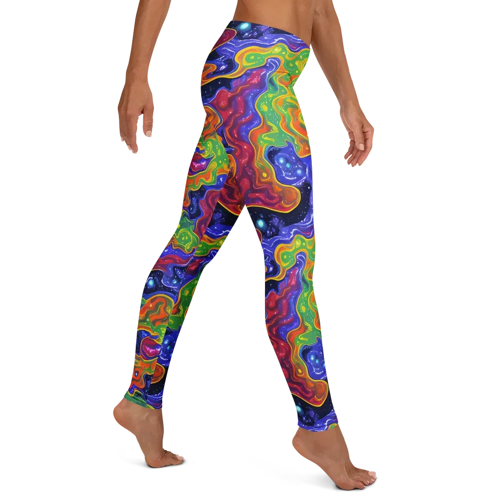Prism Nebula on Leggings — Right