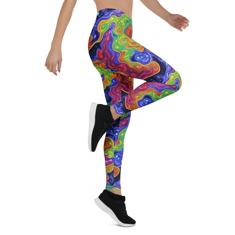 Prism Nebula on Leggings — Right