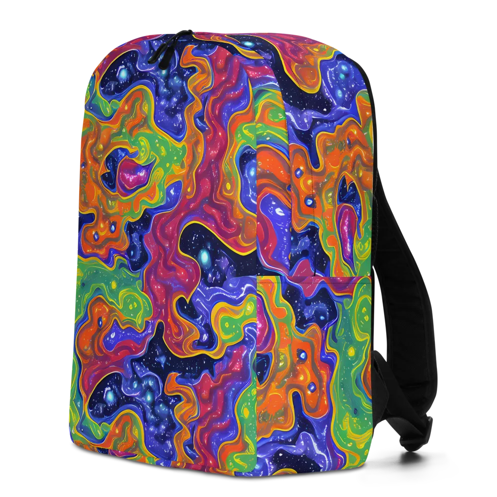 Prism Nebula on Minimalist Backpack — Left
