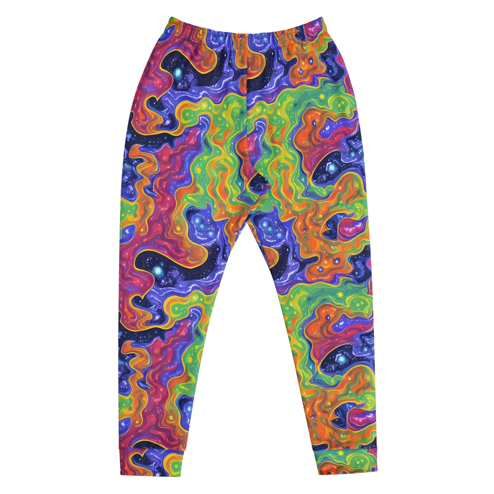 Prism Nebula on Men's Joggers — Front