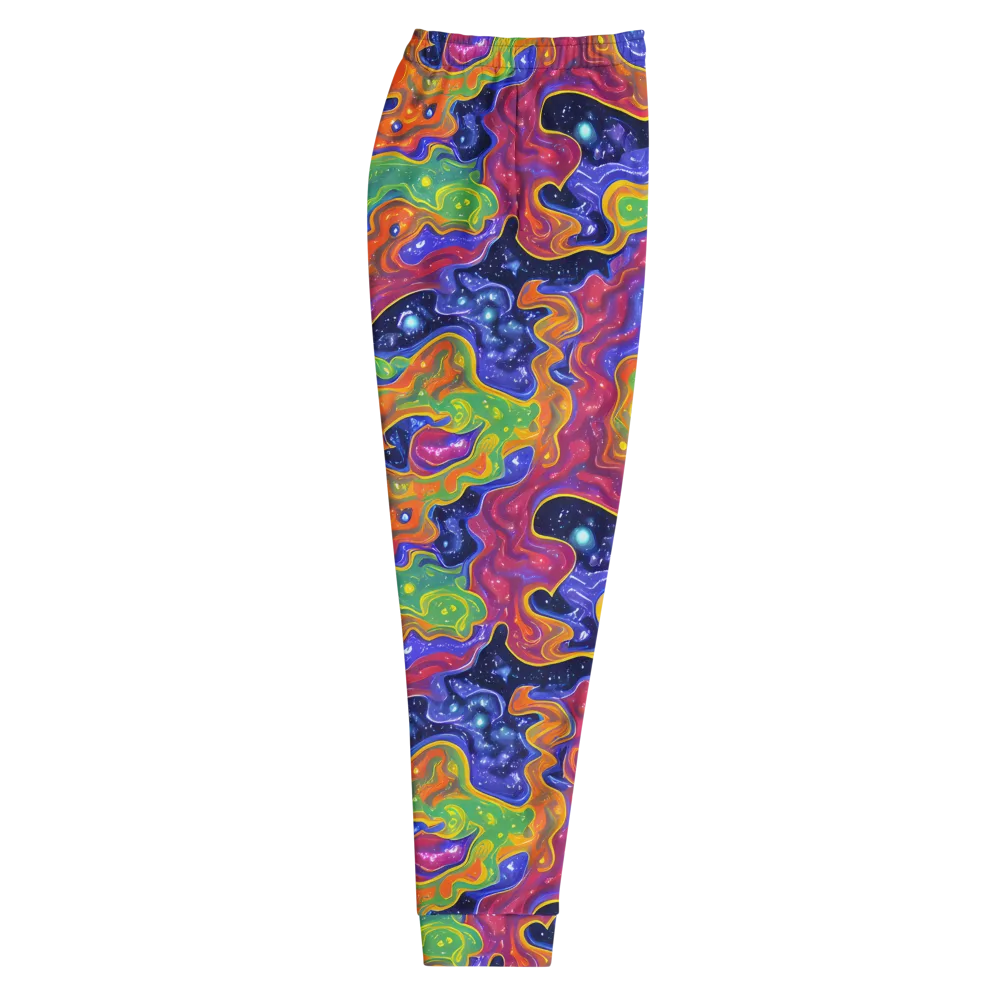 Prism Nebula on Men's Joggers — Right