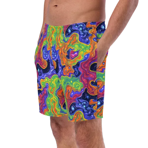 Prism Nebula on a Swim Trunks