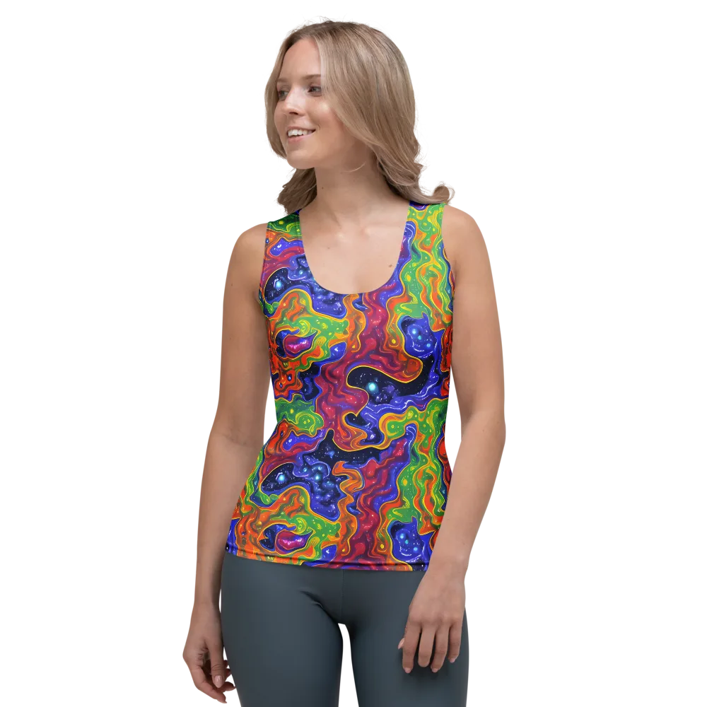Prism Nebula on Women's Tank Top — Front