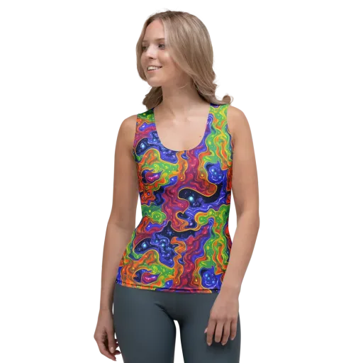 Prism Nebula on a Women's Tank Top