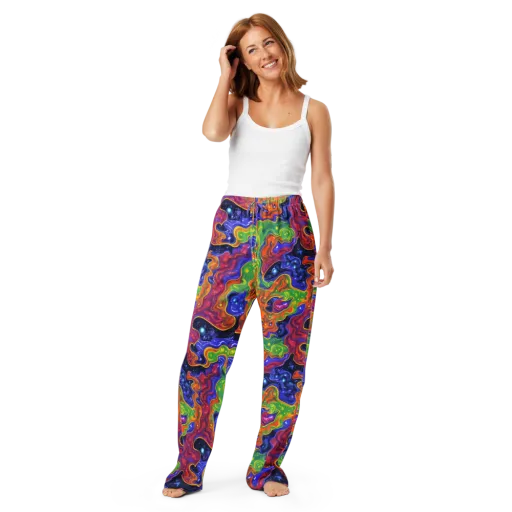 Prism Nebula on a Women's Pajama Pants