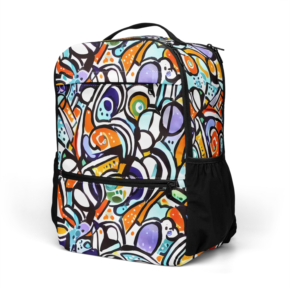 Color Crash on Utility Backpack — Left Front