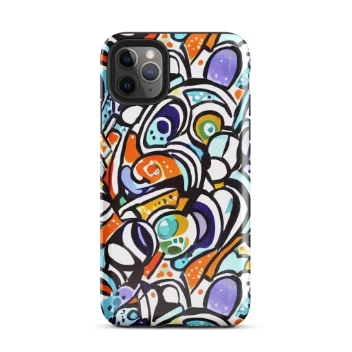 Color Crash on a Tough Case for iPhone®