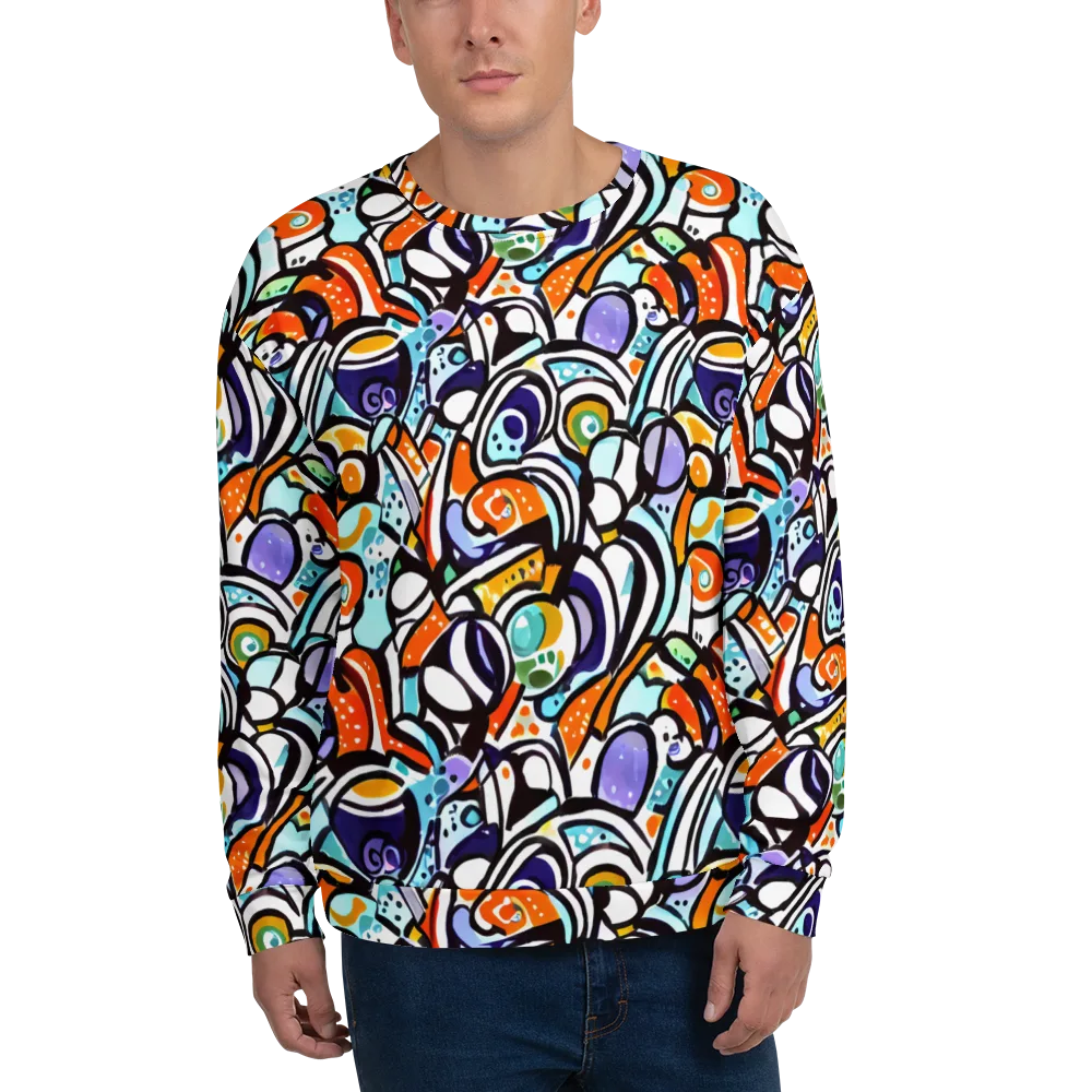 Color Crash on Sweatshirt — Front