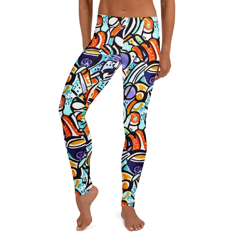 Color Crash on Leggings — Front