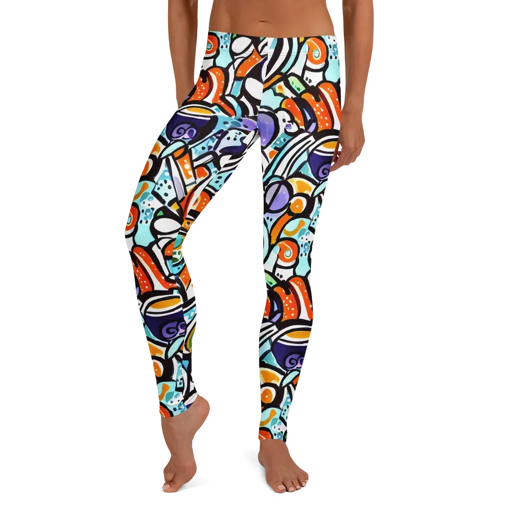 Color Crash on Leggings — Front