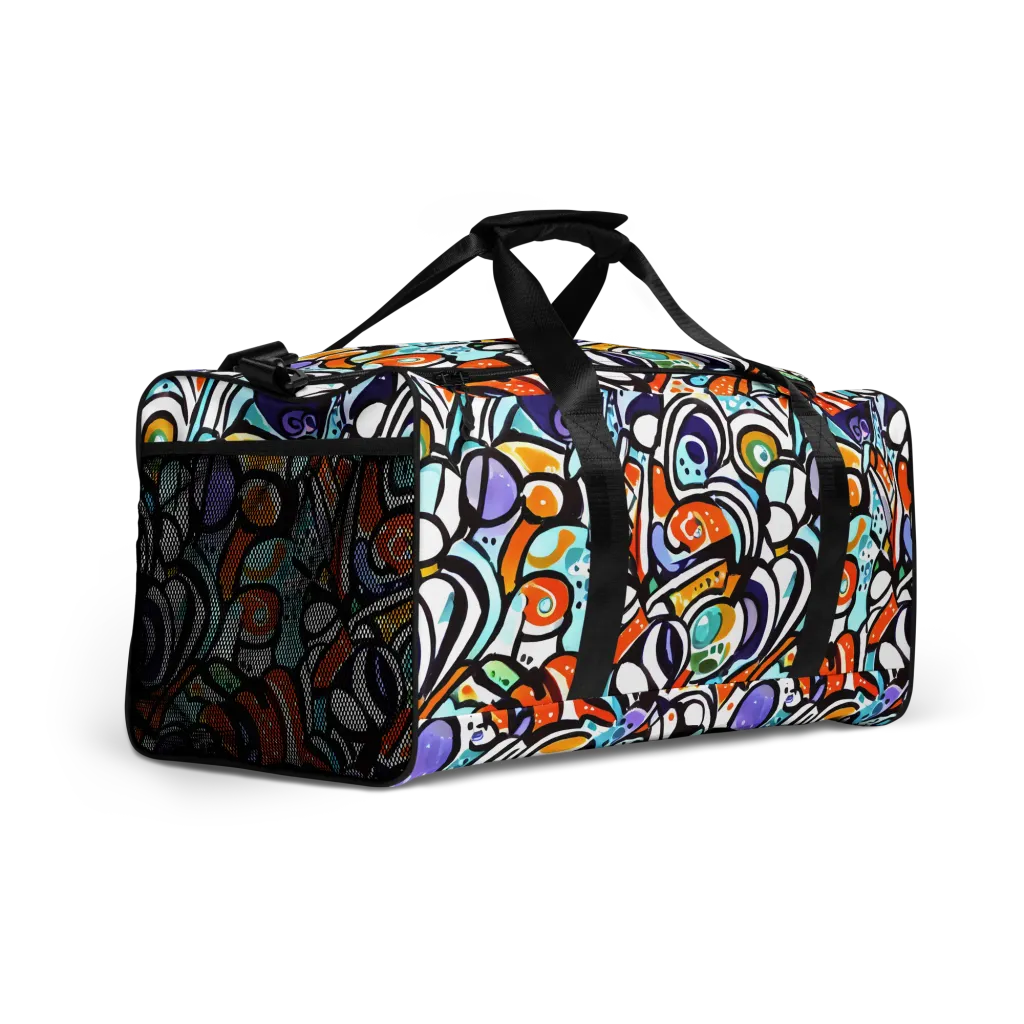 Color Crash on Duffle Bag — Right Front