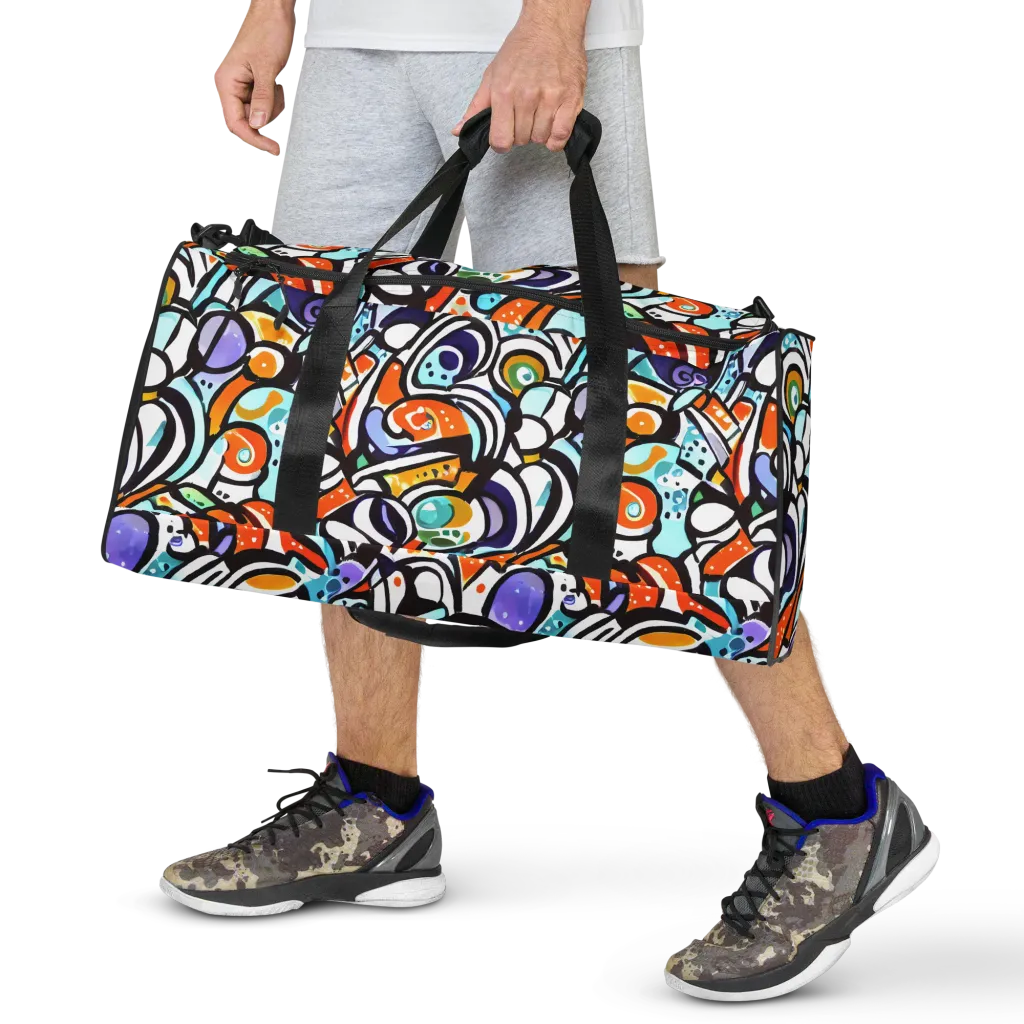 Color Crash on Duffle Bag — Front