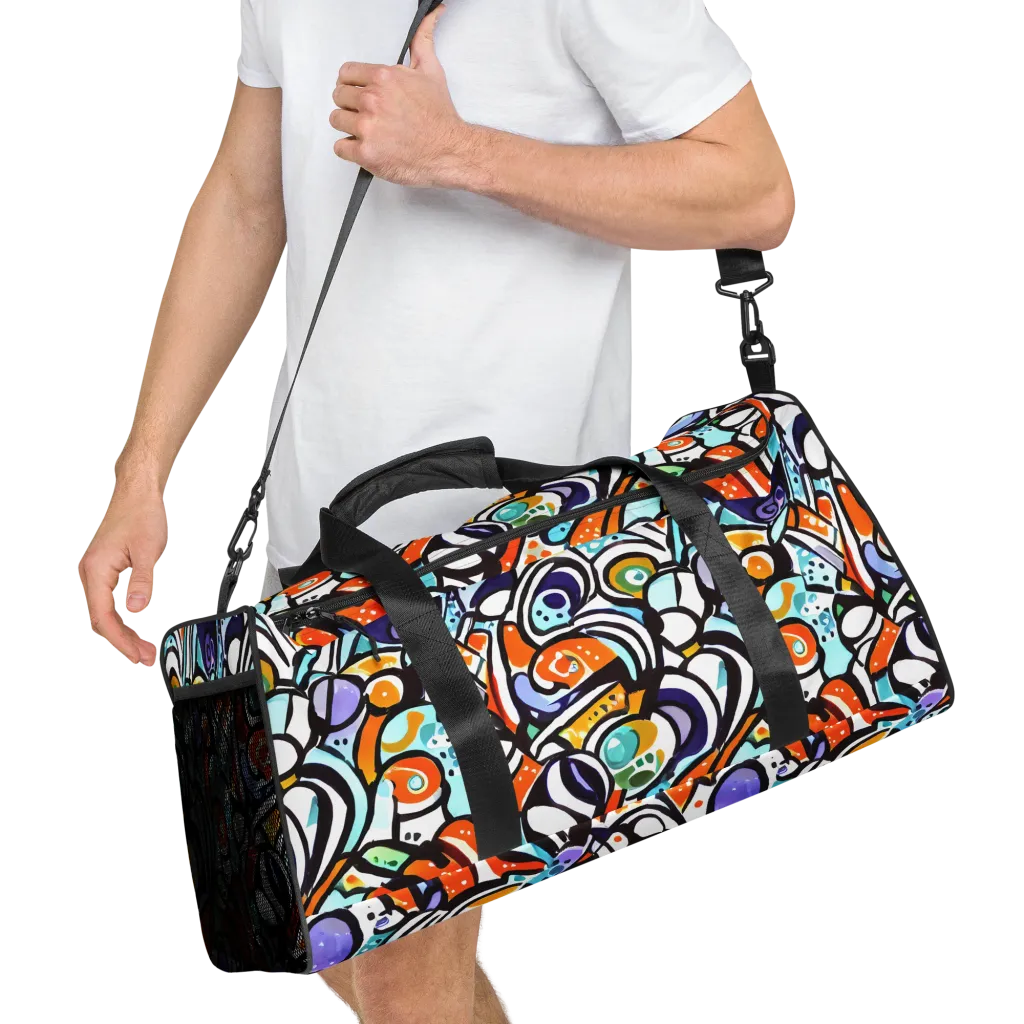 Color Crash on Duffle Bag — Right Front