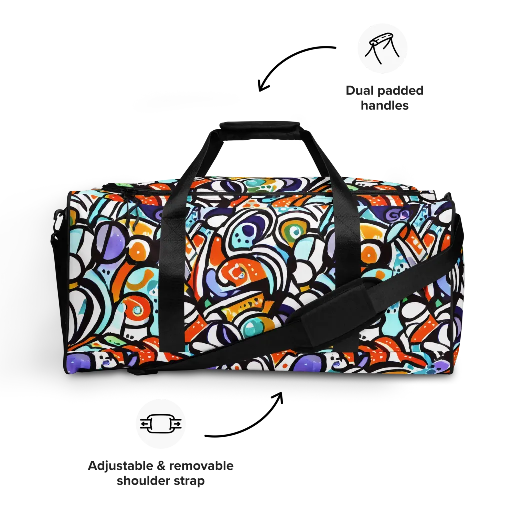 Color Crash on Duffle Bag — Front