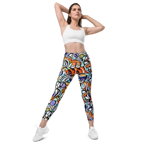 Color Crash on a Leggings with Pockets