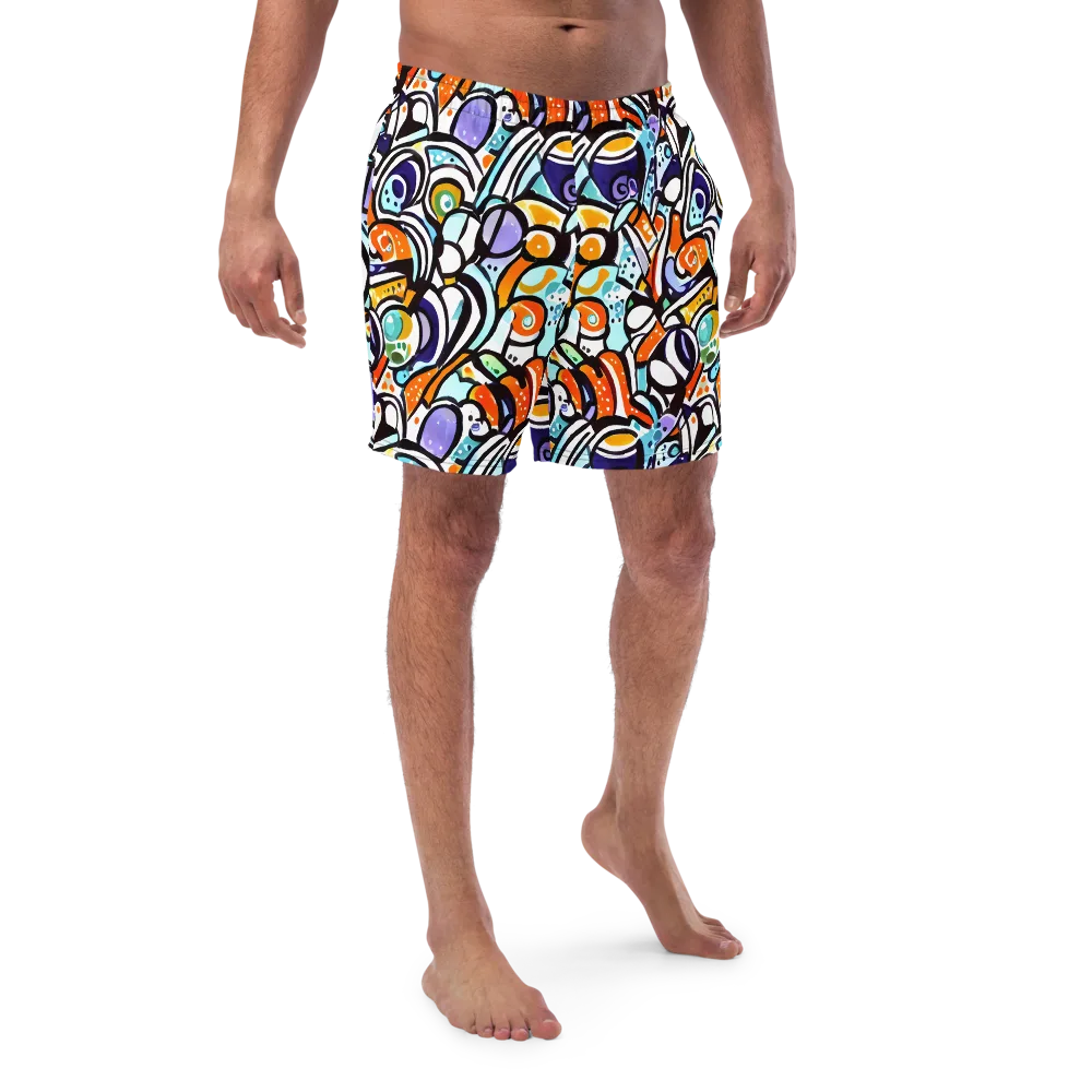 Color Crash on Swim Trunks — Front