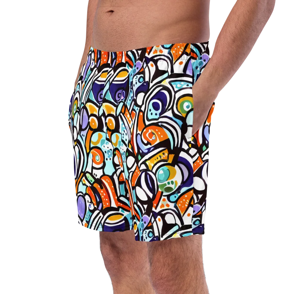 Color Crash on Swim Trunks — Left Front