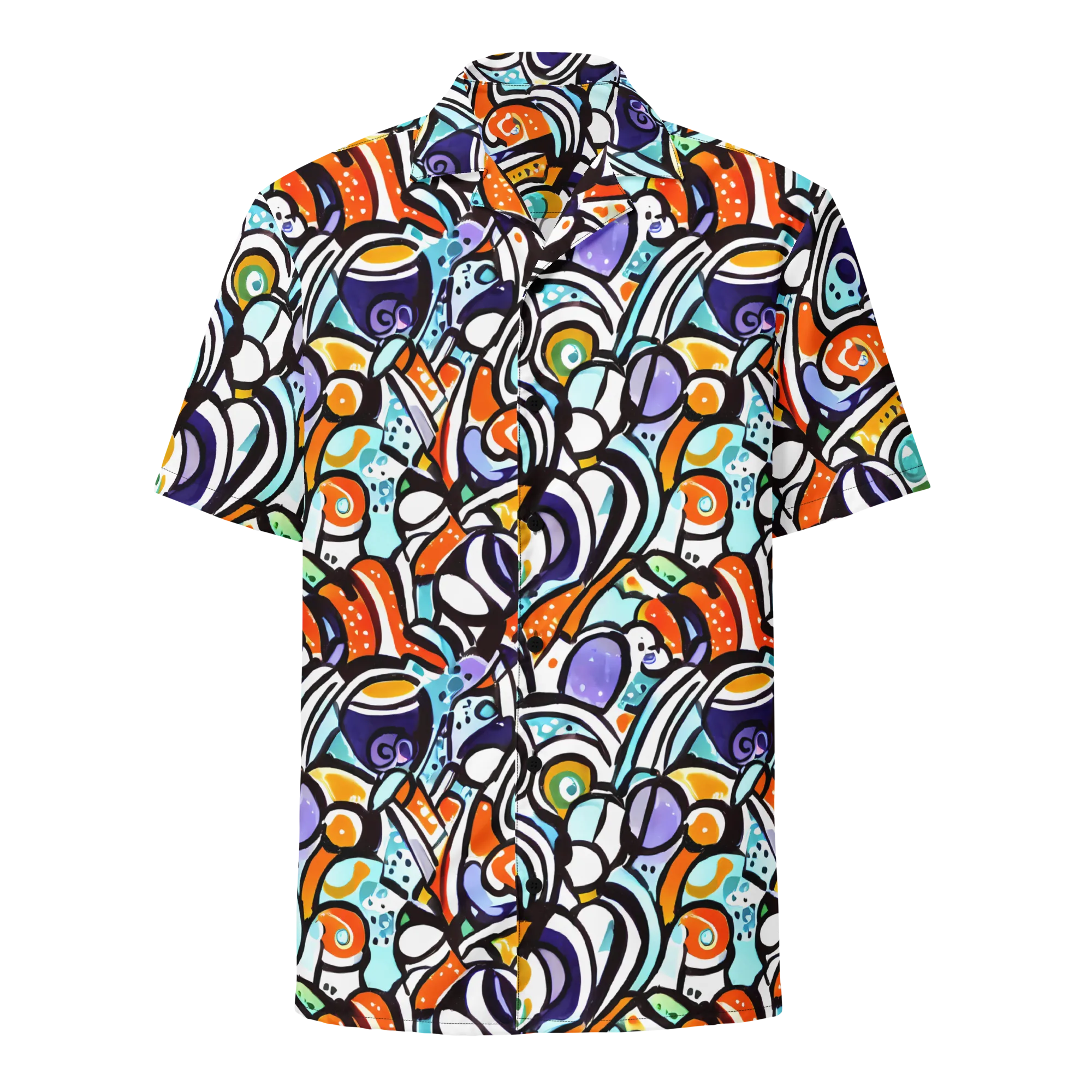 Color Crash on Button Shirt — Front