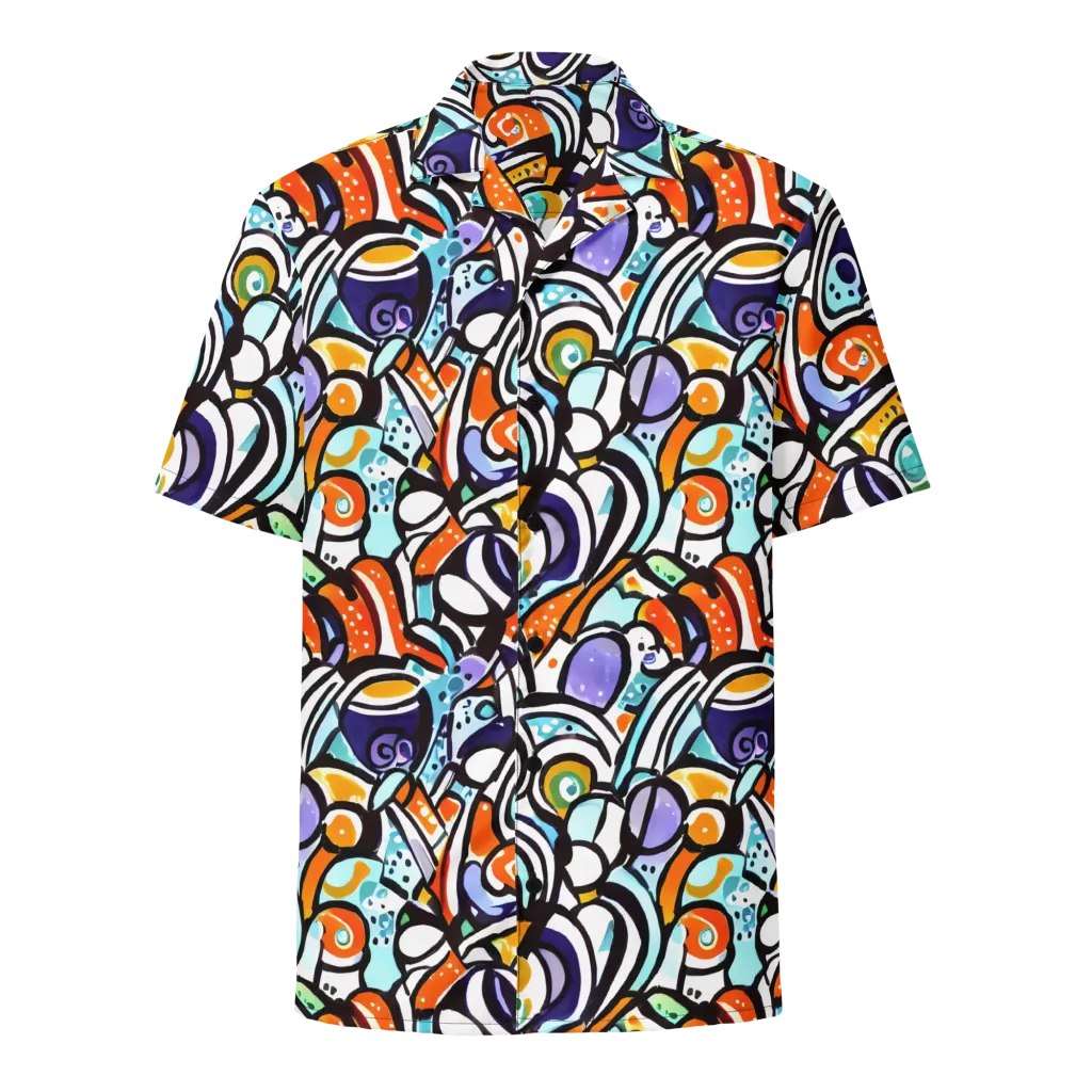 Color Crash on Button Shirt — Front