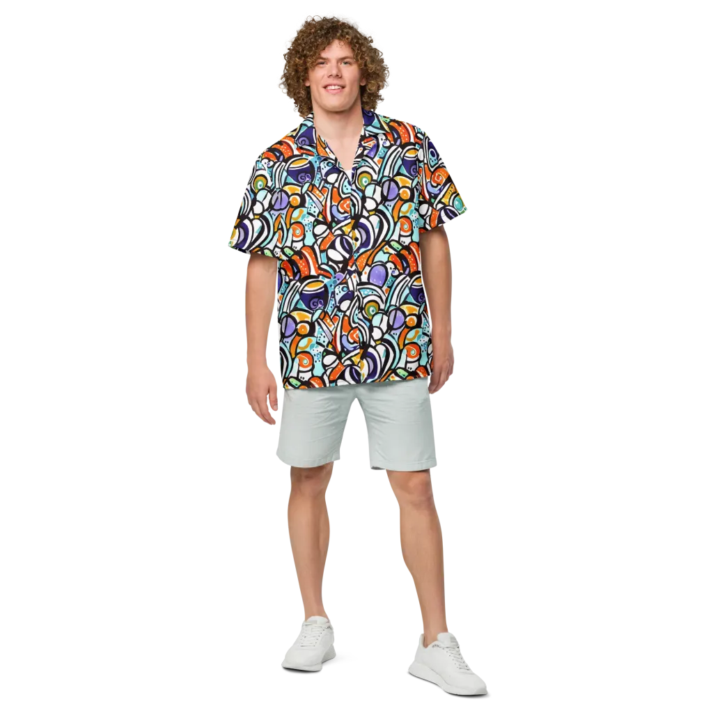 Color Crash on Button Shirt — Front