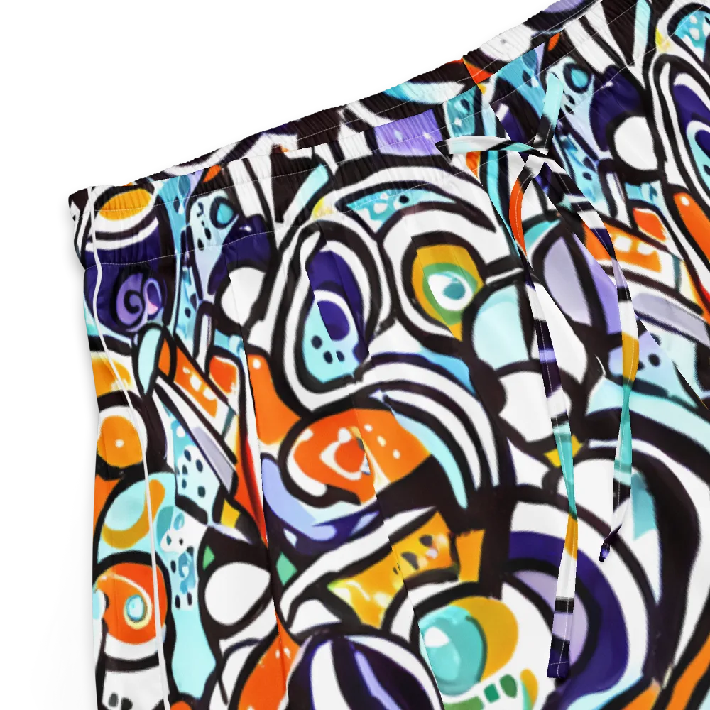 Color Crash on Women's Pajama Shorts — Product details