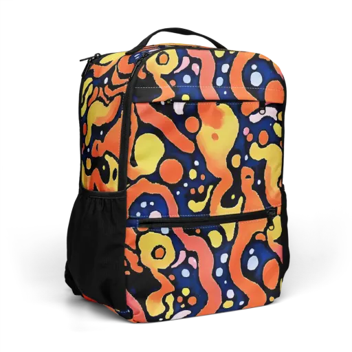 Molten Playground on a Utility Backpack