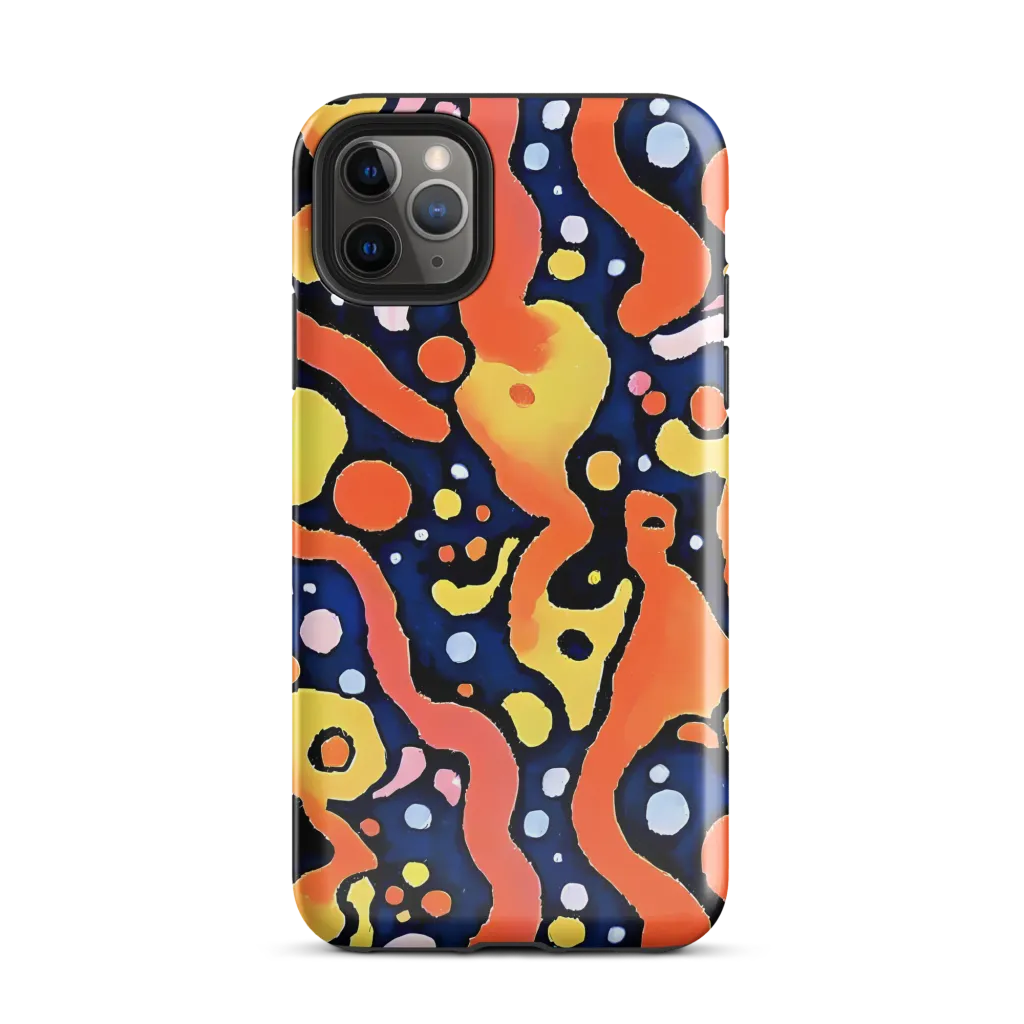Molten Playground on Tough Case for iPhone® — Front