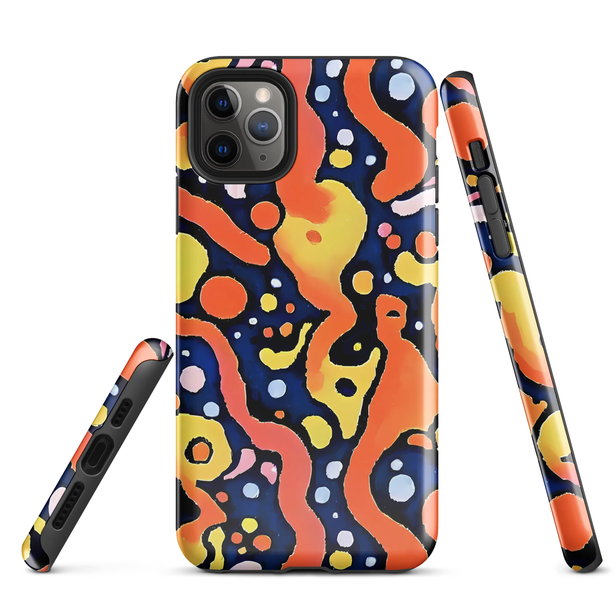 Molten Playground on Tough Case for iPhone® — Front