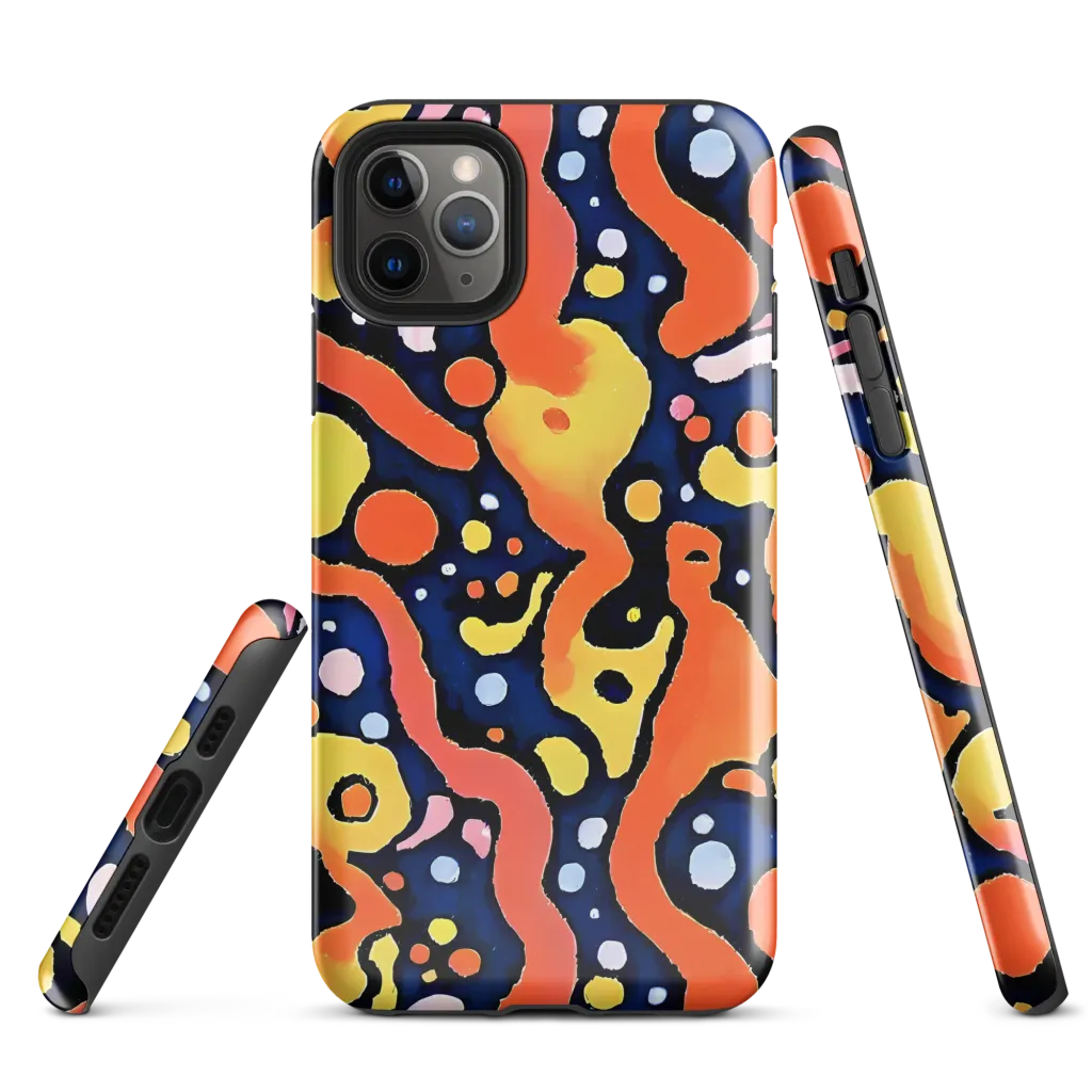 Molten Playground on Tough Case for iPhone® — Front