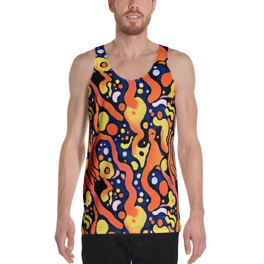 Molten Playground on Men's Tank Top — Front