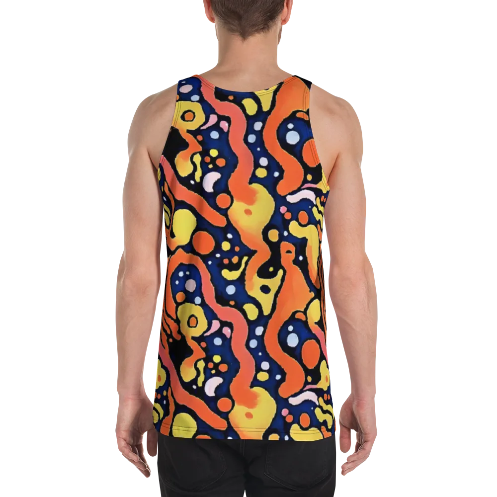 Molten Playground on Men's Tank Top — Back