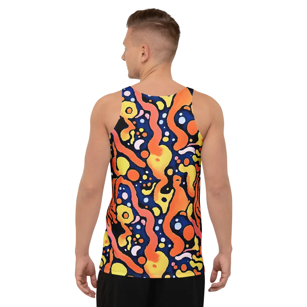 Molten Playground on Men's Tank Top — Back