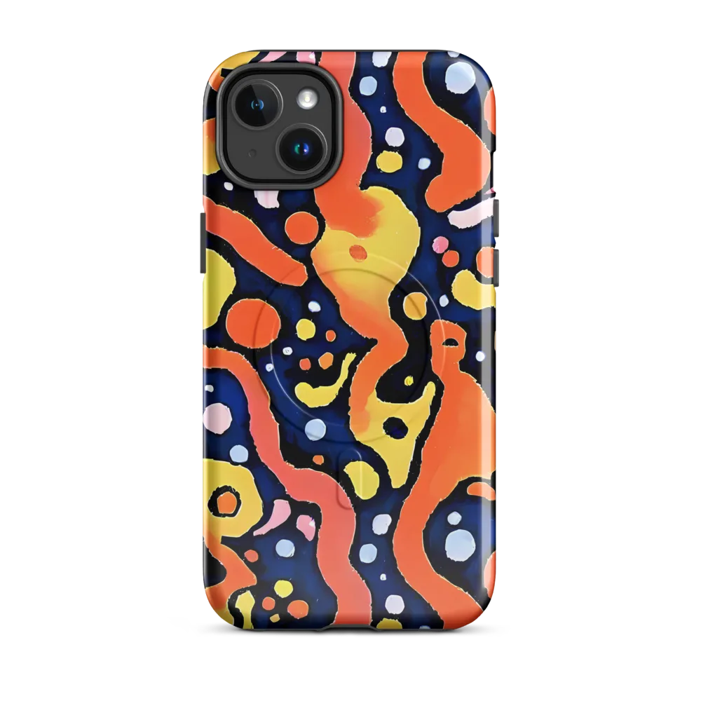 Molten Playground on MagSafe Tough Case for iPhone® — Front