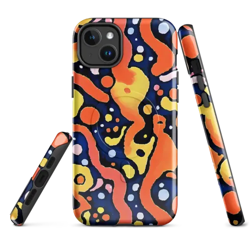 Molten Playground on a MagSafe Tough Case for iPhone®