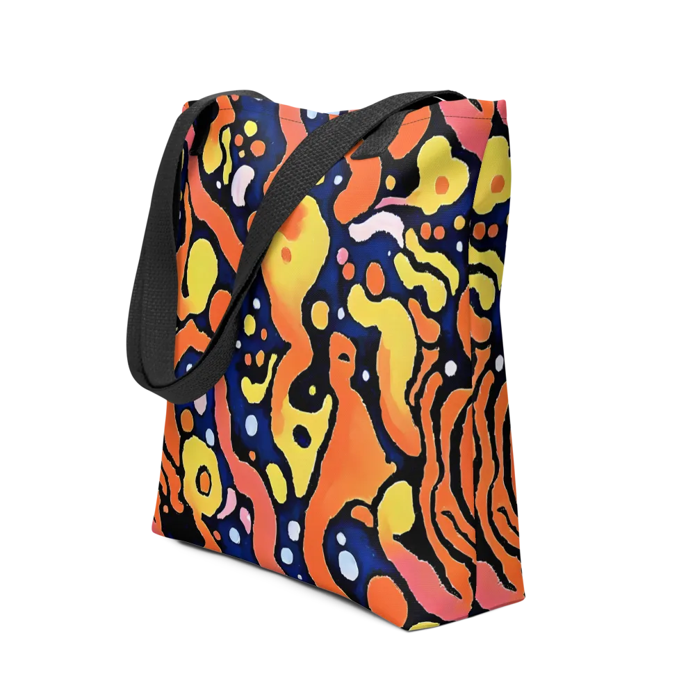 Molten Playground on Tote Bag — Front