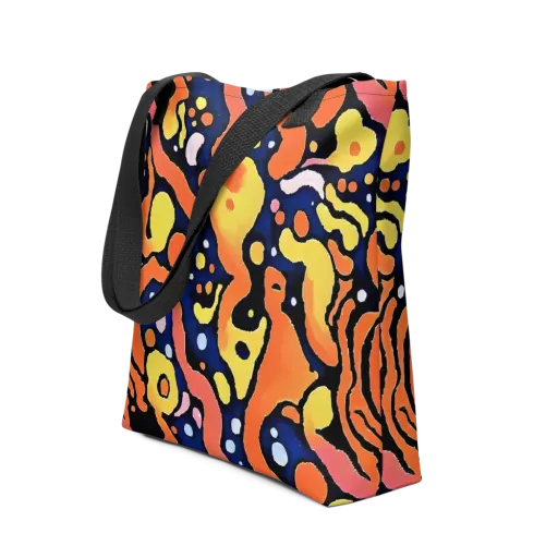 Molten Playground on a Tote Bag