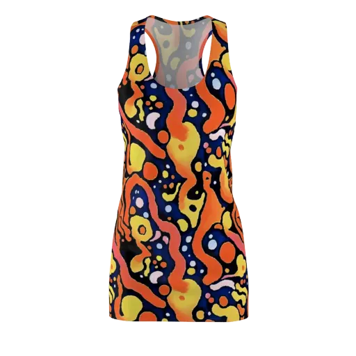 Molten Playground on a Racerback Dress