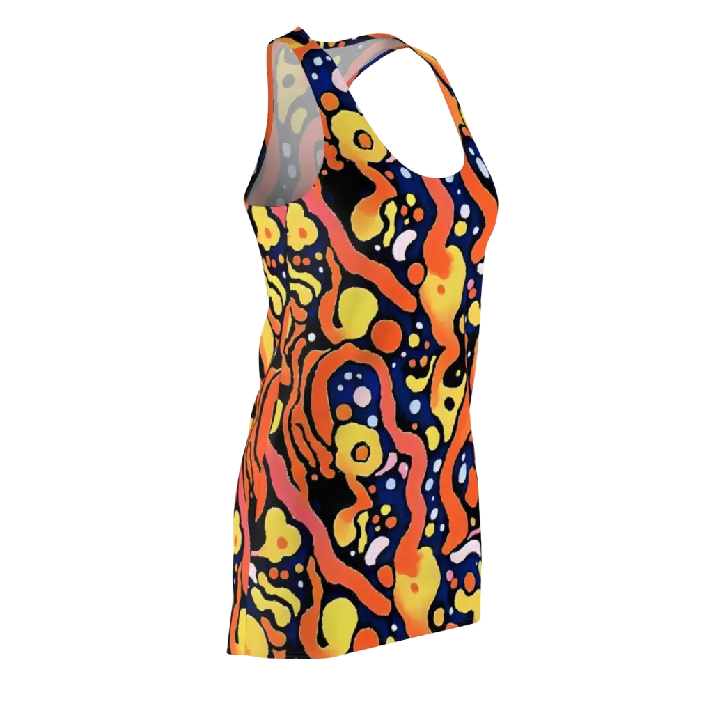 Molten Playground on Racerback Dress — Front Side
