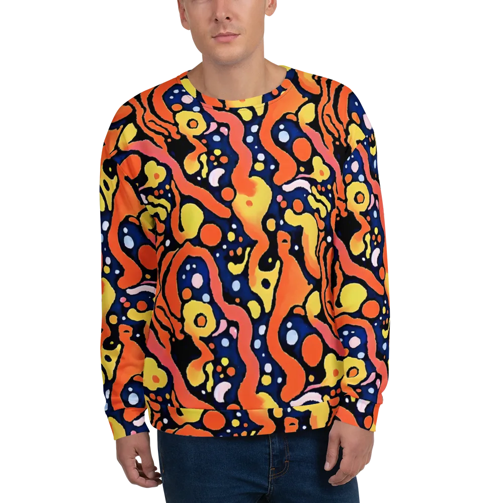 Molten Playground on Sweatshirt — Front