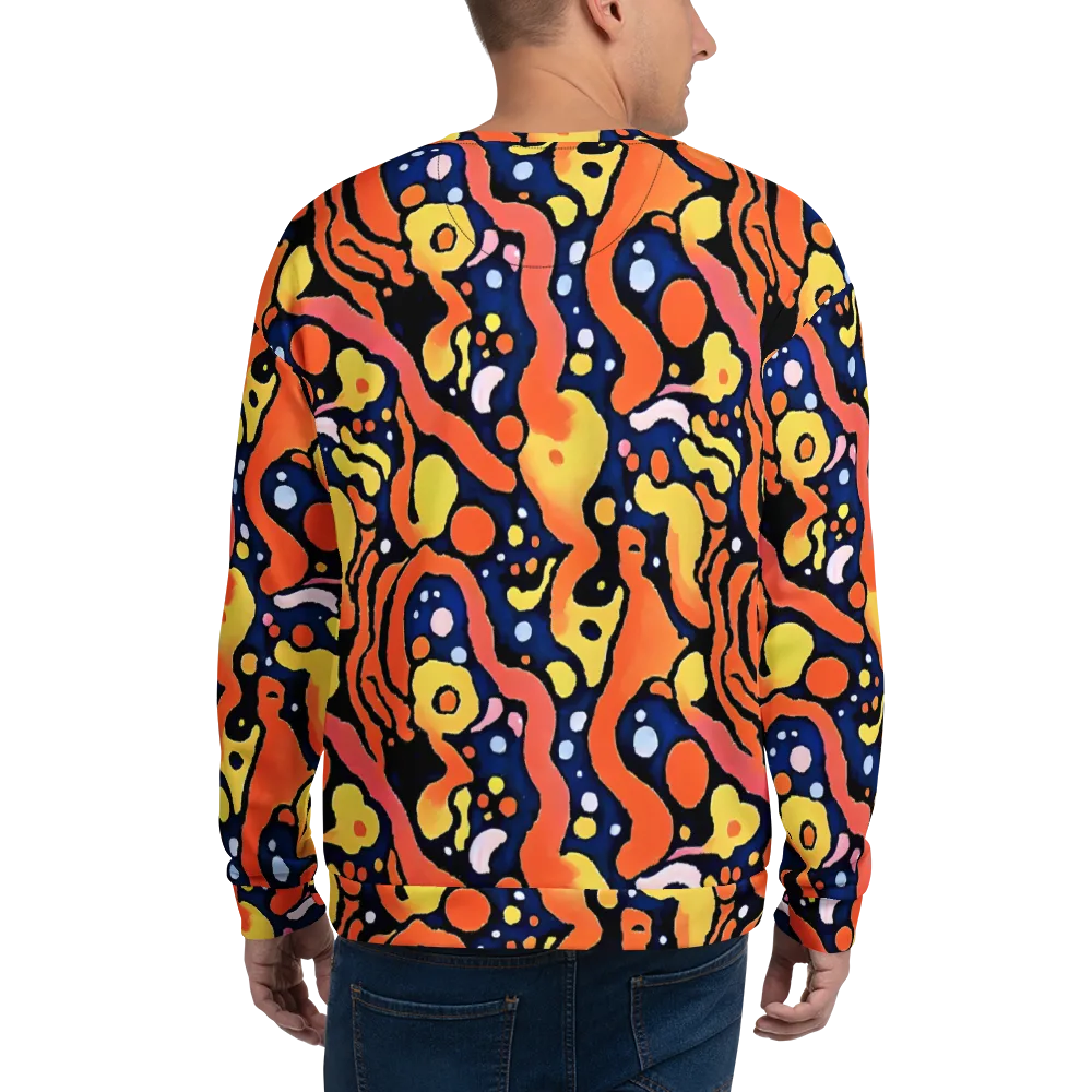 Molten Playground on Sweatshirt — Back