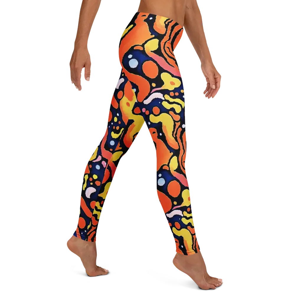 Molten Playground on Leggings — Right